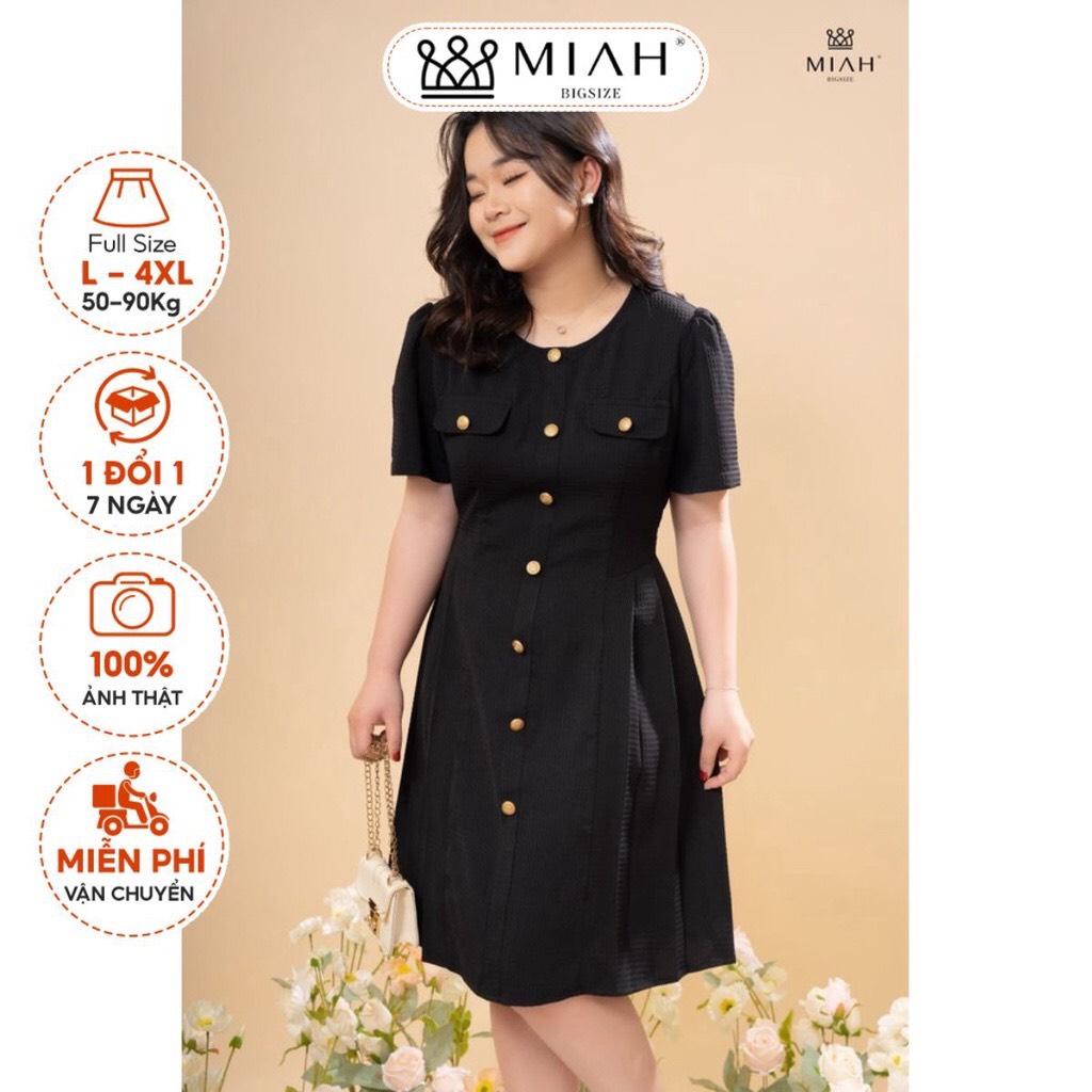 A 50k/349k] Đầm Chermie váy Bigsize nữ thiết kế đơn giản sang trọng dáng dài chiết eo gọn dáng đi ti