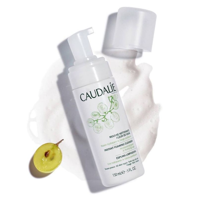 Sữa rửa mặt caudalie - sữa rửa mặt tạo bọt dịu nhẹ an toàn cho da