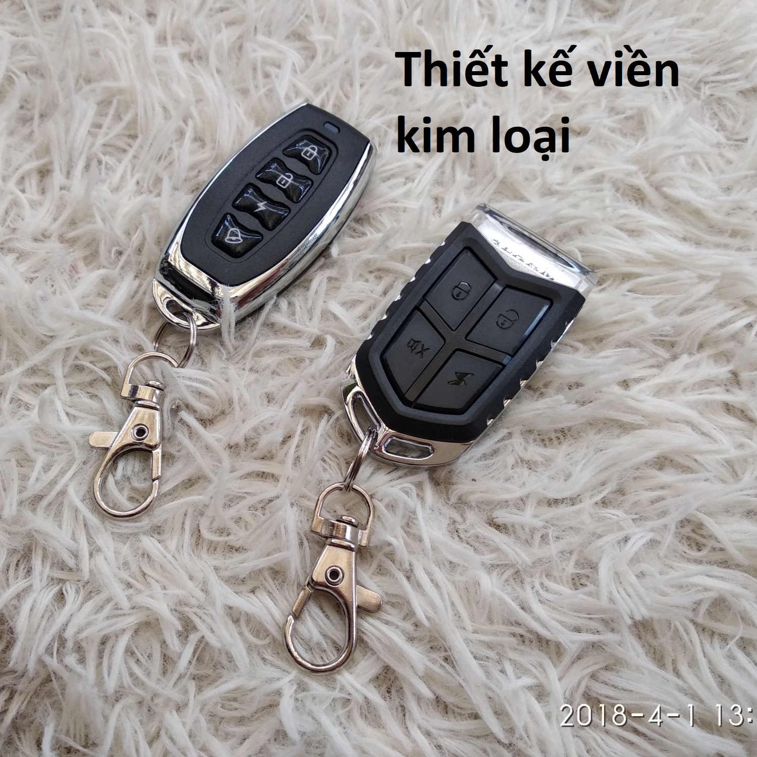 Khóa chống trộm xe máy 4 nút - remote chống nước TA-16