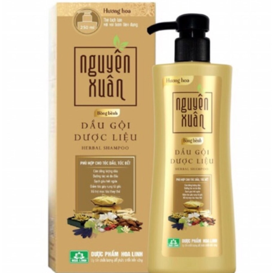 [HCM]Dầu gội Dược liệu Nguyên Xuân | Bồng bềnh | 200 -250ml