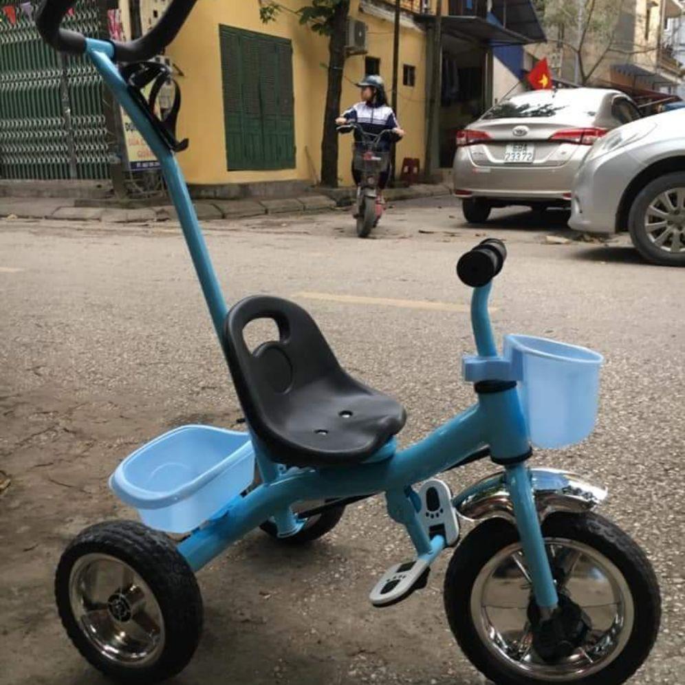 Xe đạp 3 bánh có cán đẩy