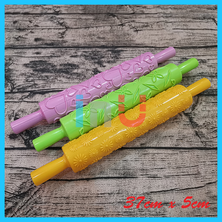 [HCM]Cây cán bột nhựa 37cm tạo hình Fondant