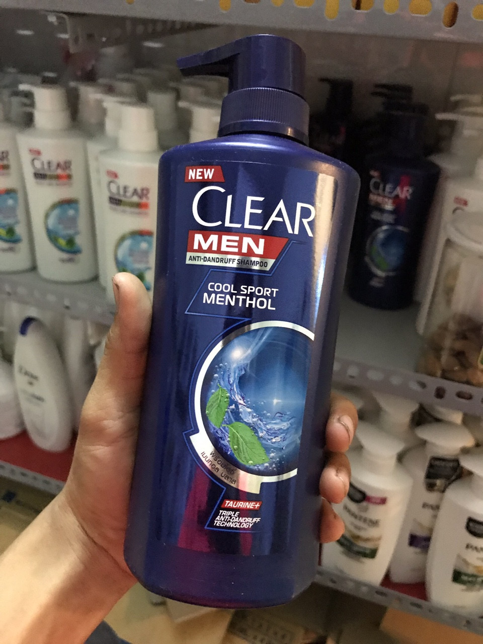 Dầu gội clear men bạc hà thái lan 410ml