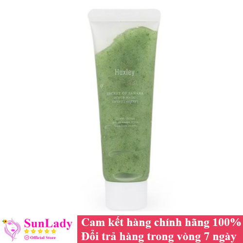 Tẩy da chết Huxley Scrub Mask-Sweet Therapy 30g (Minisize) - Tẩy tế bào chết da mặt Huxley mini chính hãng - Sunlady Shop