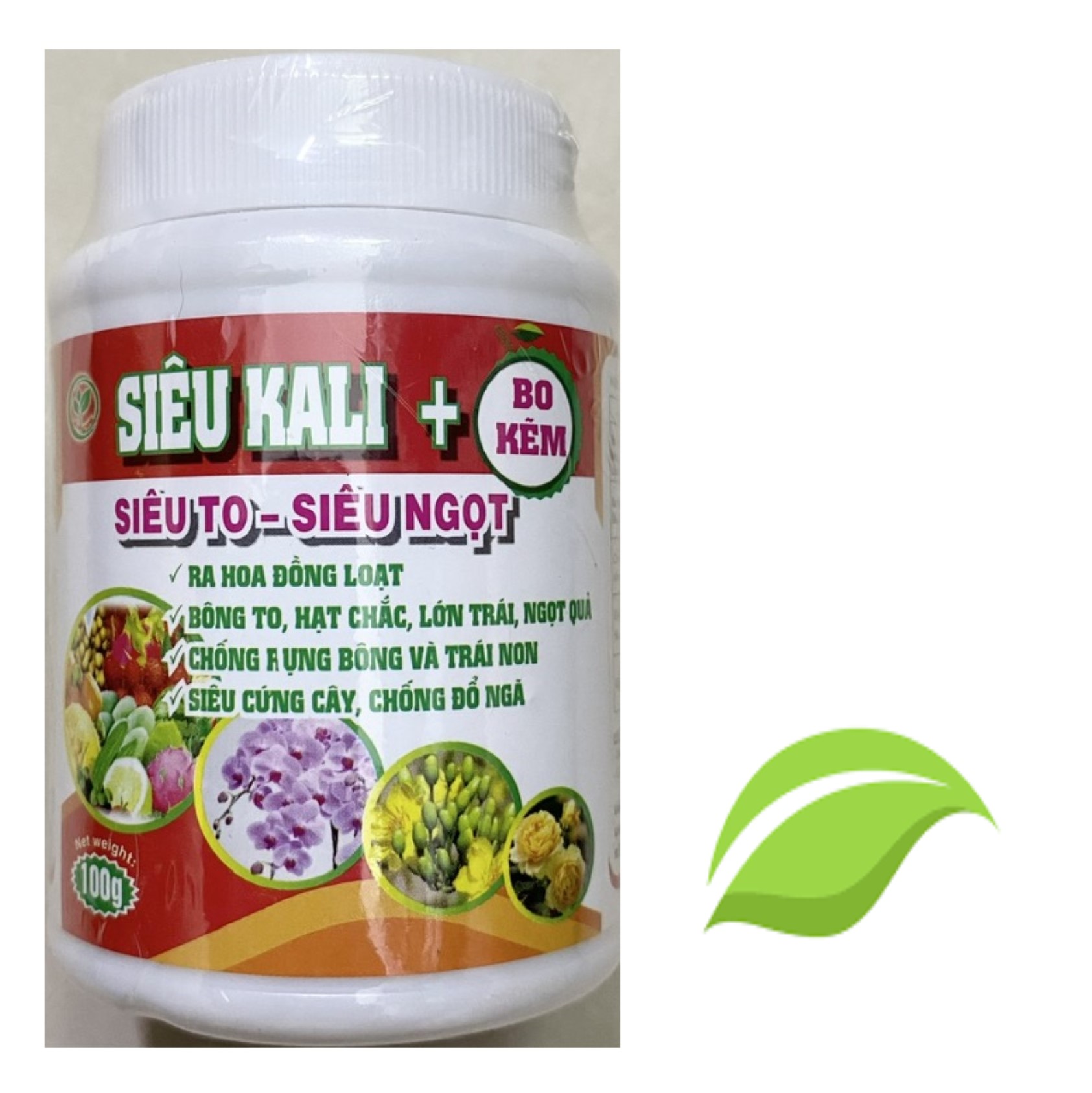 Phân bón siêu kali + bo kẽm - siêu to, siêu ngọt - #639a# 100g