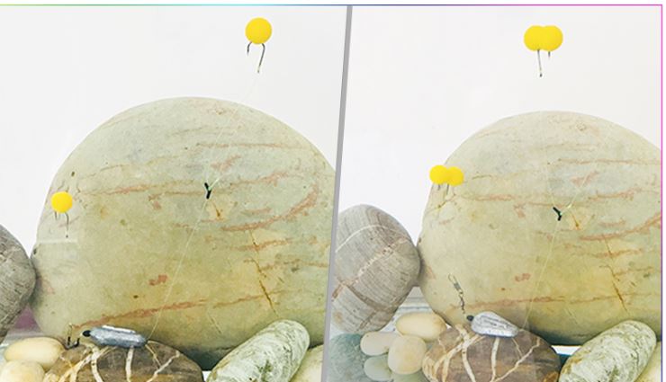 Mồi xiên link lục, mồi boilie nổi, mồi câu đơn silicon có hương vị siêu nhạy