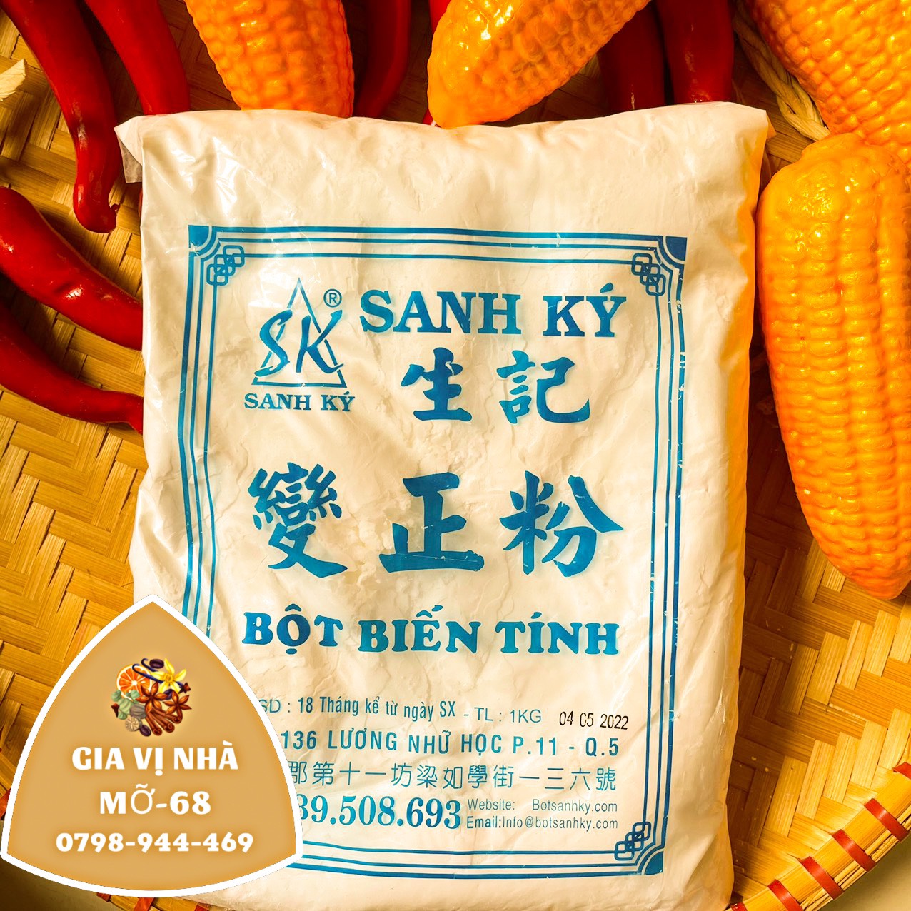 Bột biến tính sanh ký loại 1kg