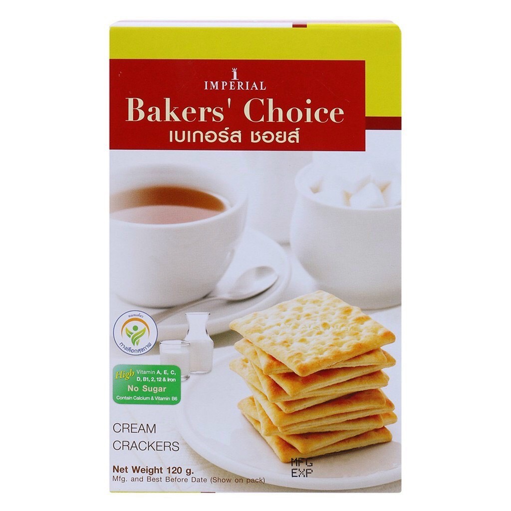Bánh quy không đường thái lan baker's choice - 240gr
