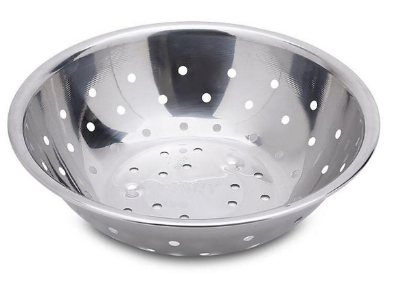 Rổ inox dày Rainy 18cm RỔ 18-4D