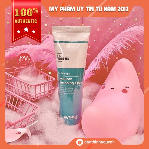 Sữa rửa mặt cấp ẩm, sạch sâu DR WonJin Hyaluron Cleansing Foam - 100ml