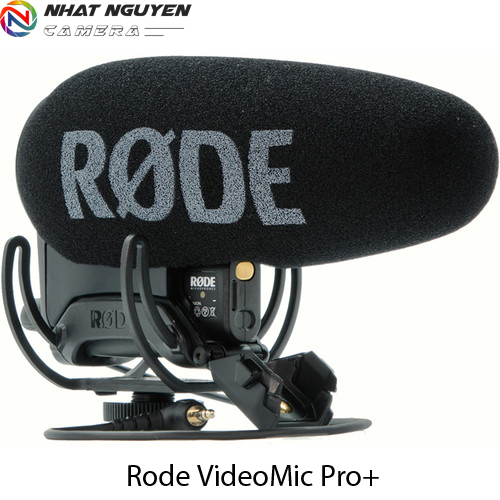 Micro rode videomic pro+ - mic rode videomic pro plus - bảo hành 12 tháng