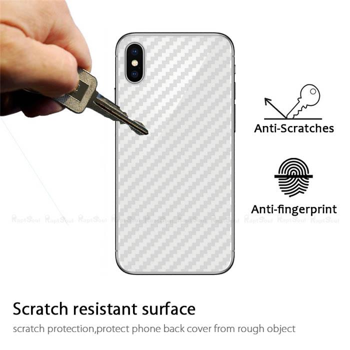 [COMBO 3] Miếng dán mặt lưng vân cacbon 3D trong suốt dành cho iphone X/Xs/Xs max - Phụ kiện dương hiền