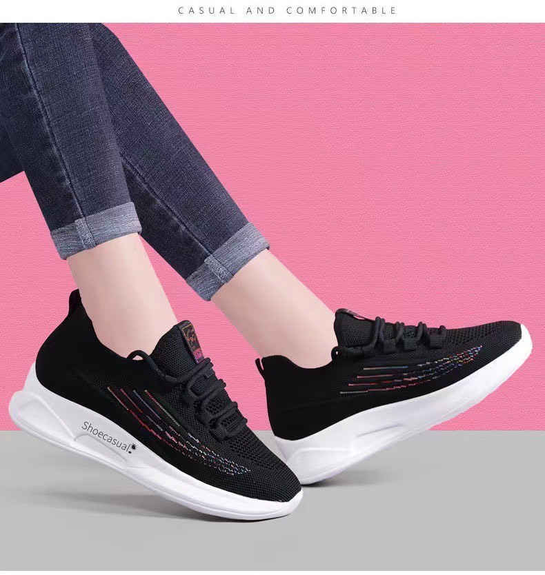 (3 màu) Giày thể thao nữ CASUAL vải thoáng khí mới - MinhNhat
