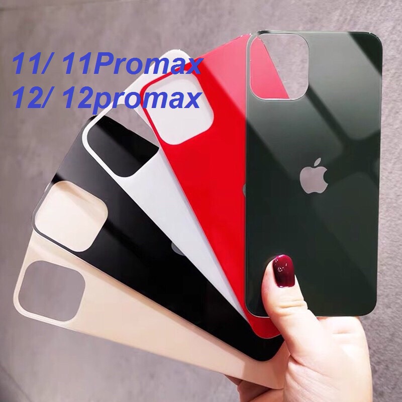 [Có IPhone 12] Kính Cường Lực Mặt Sau IPhone 11/11Pro/ 12/ 12Promax.