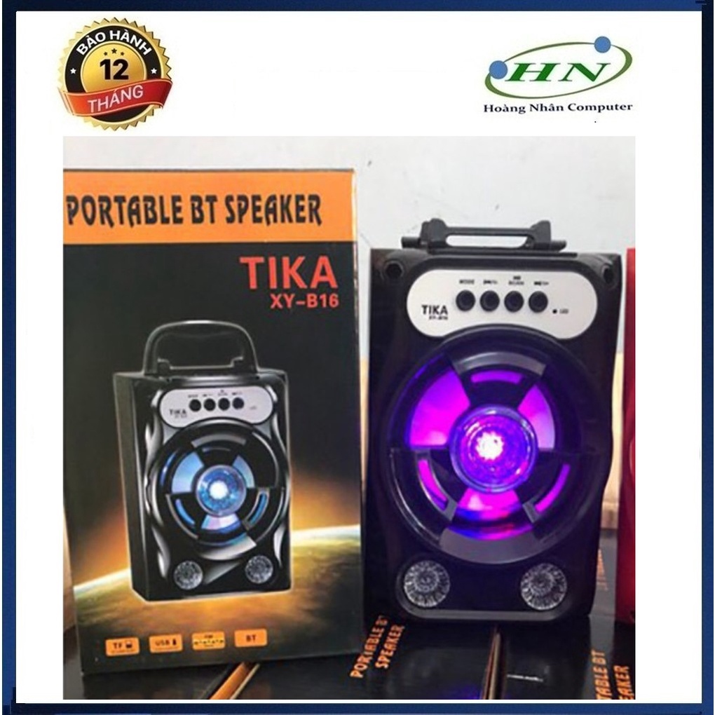 Loa bluetooth Tika Xy-B16 vỏ gỗ