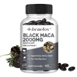 Thực phẩm bổ sung maca đen giúp cải thiện sức bền, hiệu suất thể thao, năng lượng, tăng trưởng cơ bắp và hiệu quả tập luyện. 120 viên nang.