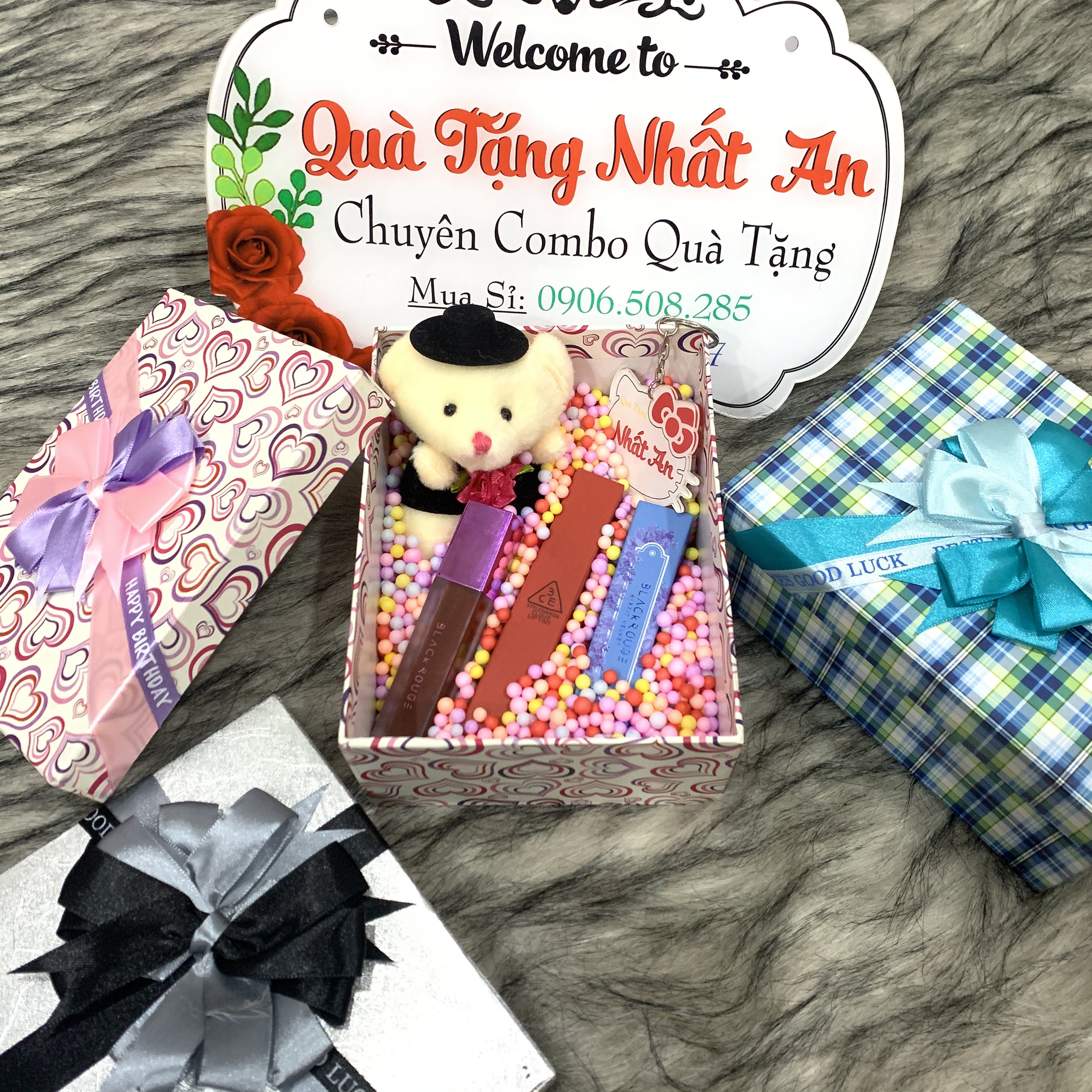 [HCM][Tặng kèm gấu bông] Combo quà tặng đặc biệt cho bạn gái người yêu mẹ vợ. Ý nghĩa và tinh tế. Quà tặng Nhất An 8/3 20/10 14/2