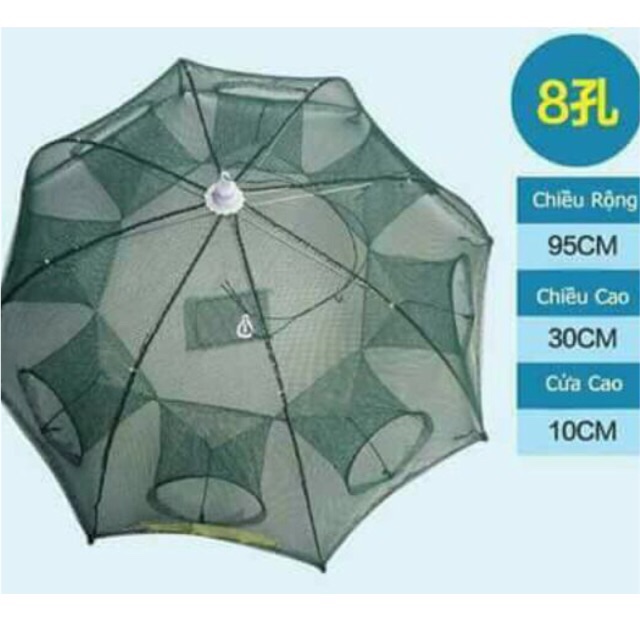 Giá rẻ - lồng ô bát quái. lồng ô 8 cửa bắt cá tôm, lươn trạch
