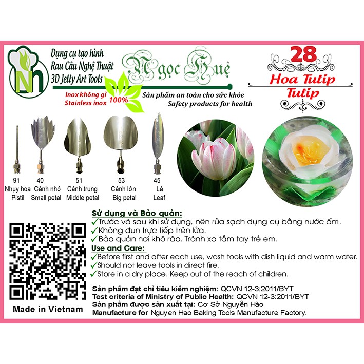 Kim rau câu 3d ngọc huệ