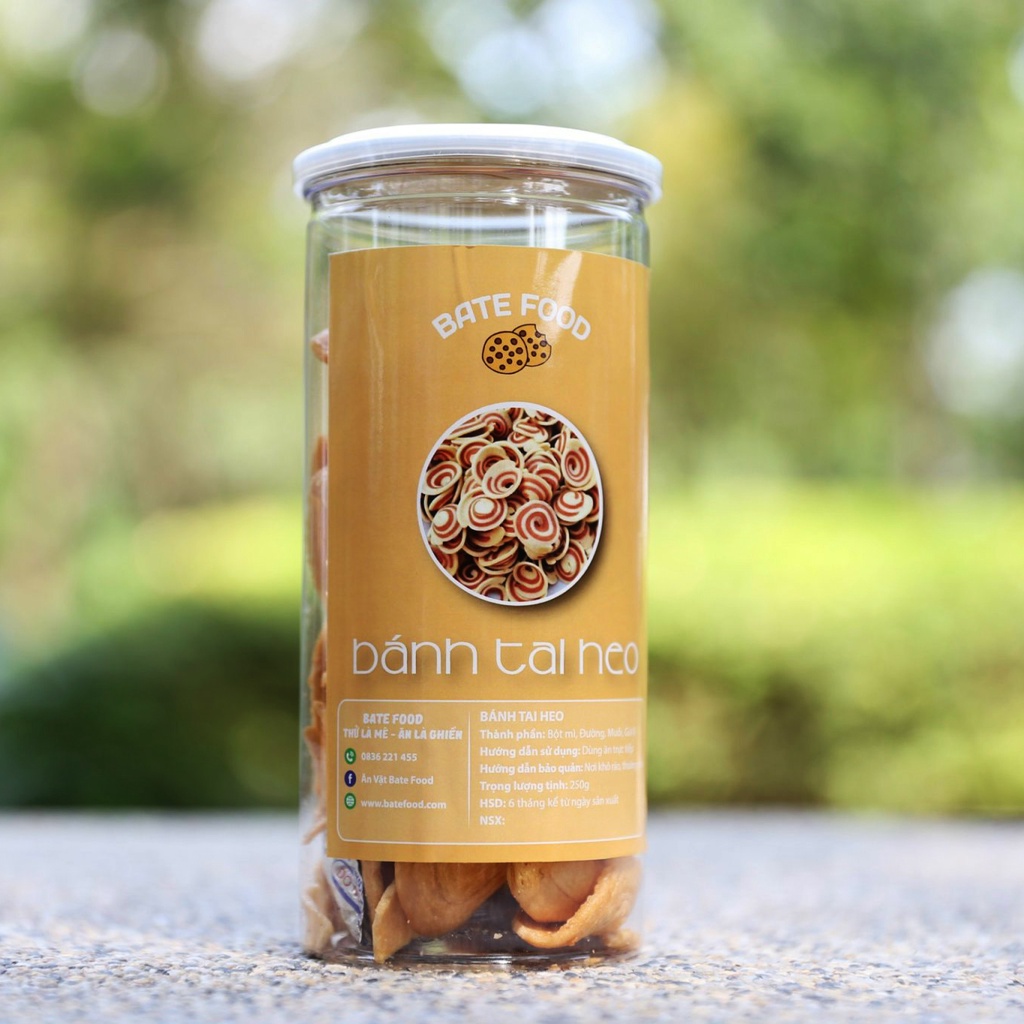 Bánh tai heo sốt mắm giòn tan 250g