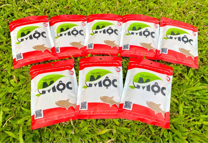 Mồi câu cá cám mộc đen, đỏ, xanh chuyên rô phi, điêu hồng, chép