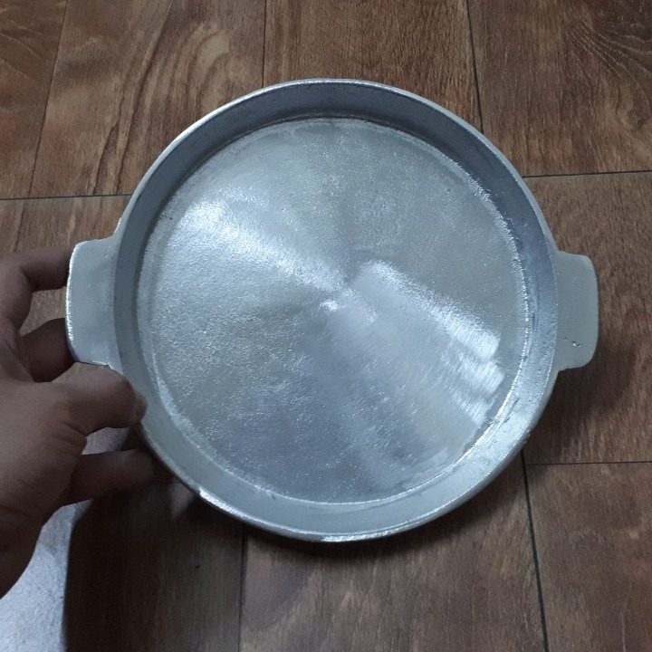 Chảo gang đúc làm bánh mỳ chảo, chiên trứng, làm bánh xèo Quảng size 20cm