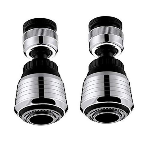 [HCM]Bộ 02 Đầu Lọc Nước Tăng Áp Lực Nước Tại Vòi (Inox)