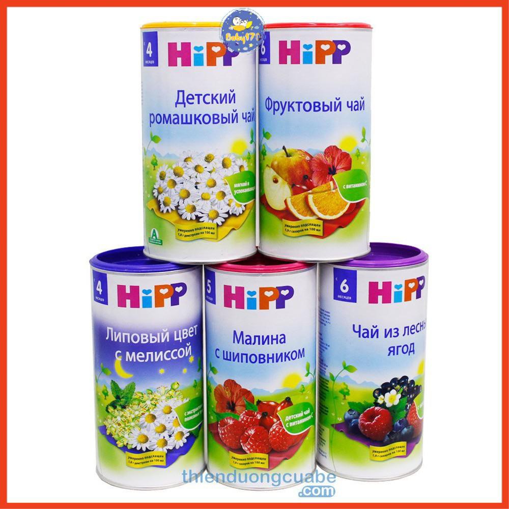 Trà hoa quả Hipp nội địa nga cho bé hộp 200g
