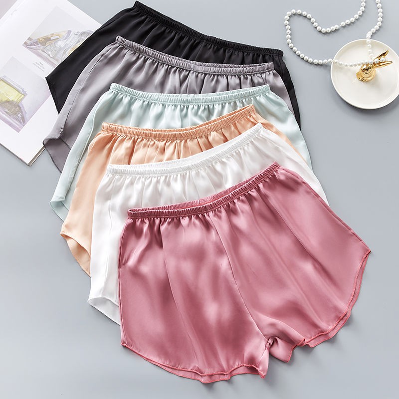 Bigsize nữ quần đùi lụa sebs013-quan - quần ngủ short bigsize cho người béo mập 55-100kg - đồ ngủ bigsize