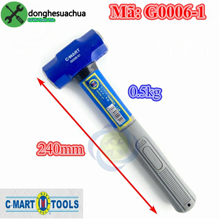 Búa tạ 0.5kg c-mart g0006-1