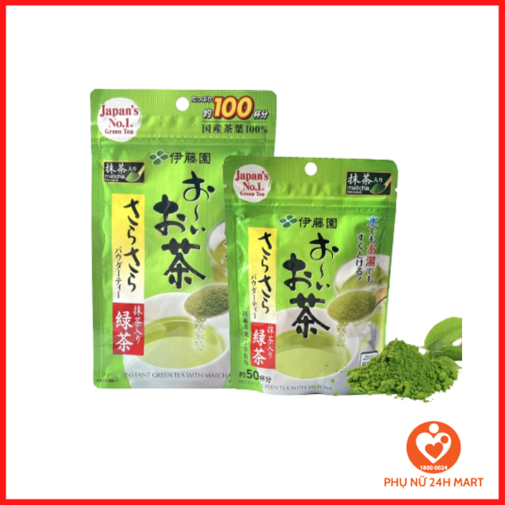 Bột trà xanh Matcha nguyên chất 40g Nhật Bản T5/2023