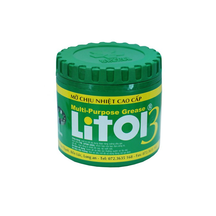 MỠ BÒ CHỊU NHIỆT LITOL 400GR