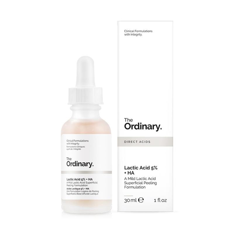 The ordinary Lactic Acid 5% + HA . Tinh chất Tẩy da chết, làm sáng da, đều mầu da, làm da mềm mịn