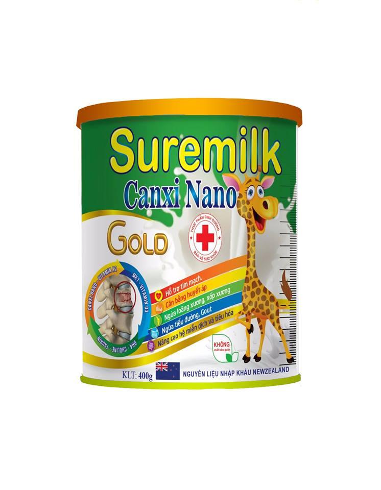 Sữa SUREMILK CANXI NANO 900g