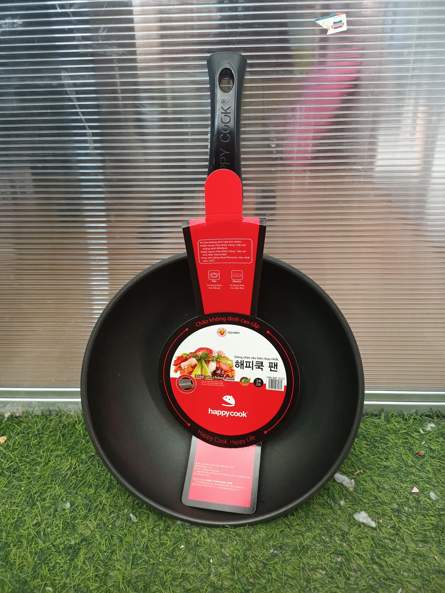 🍳🍳CHẢO SÂU LÒNG CHỐNG DÍNH HAPPY COOK 24CM
