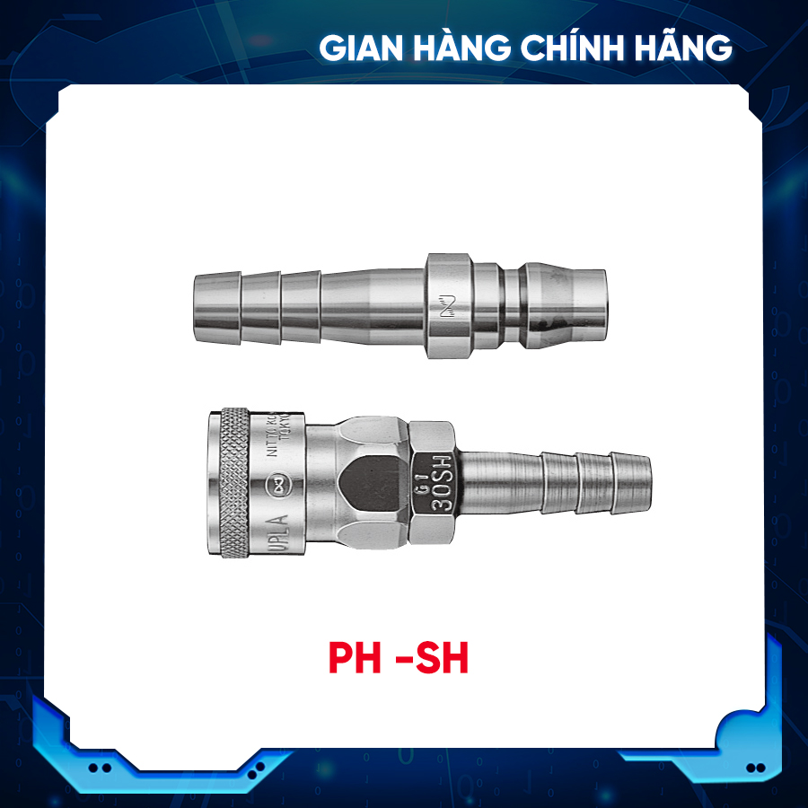 Đầu nối nhanh khí nén nitto kohki hi cupla - dòng ph, sh