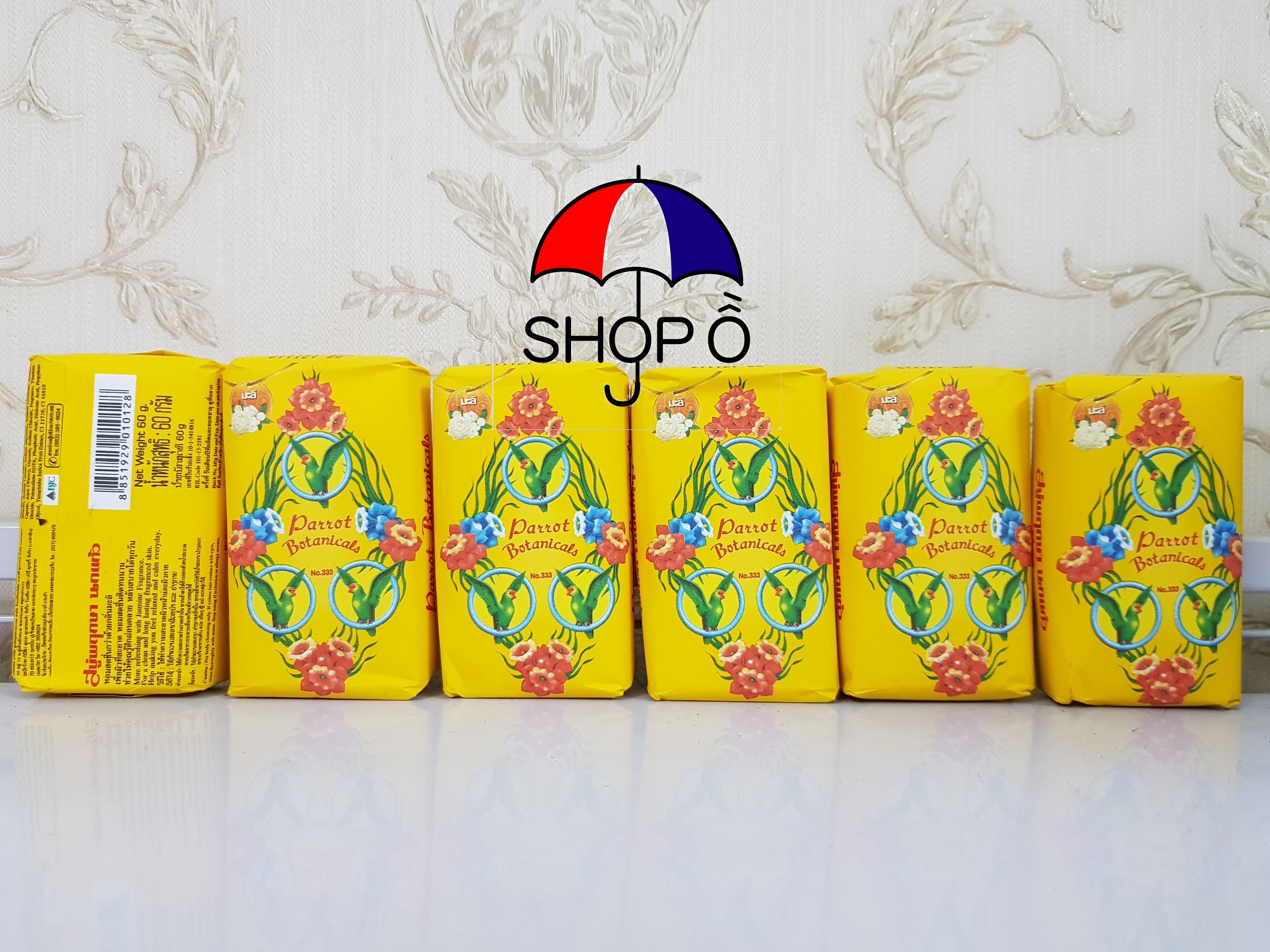 Xà bông cục con Vẹt Parrot Botanicals 60 gram