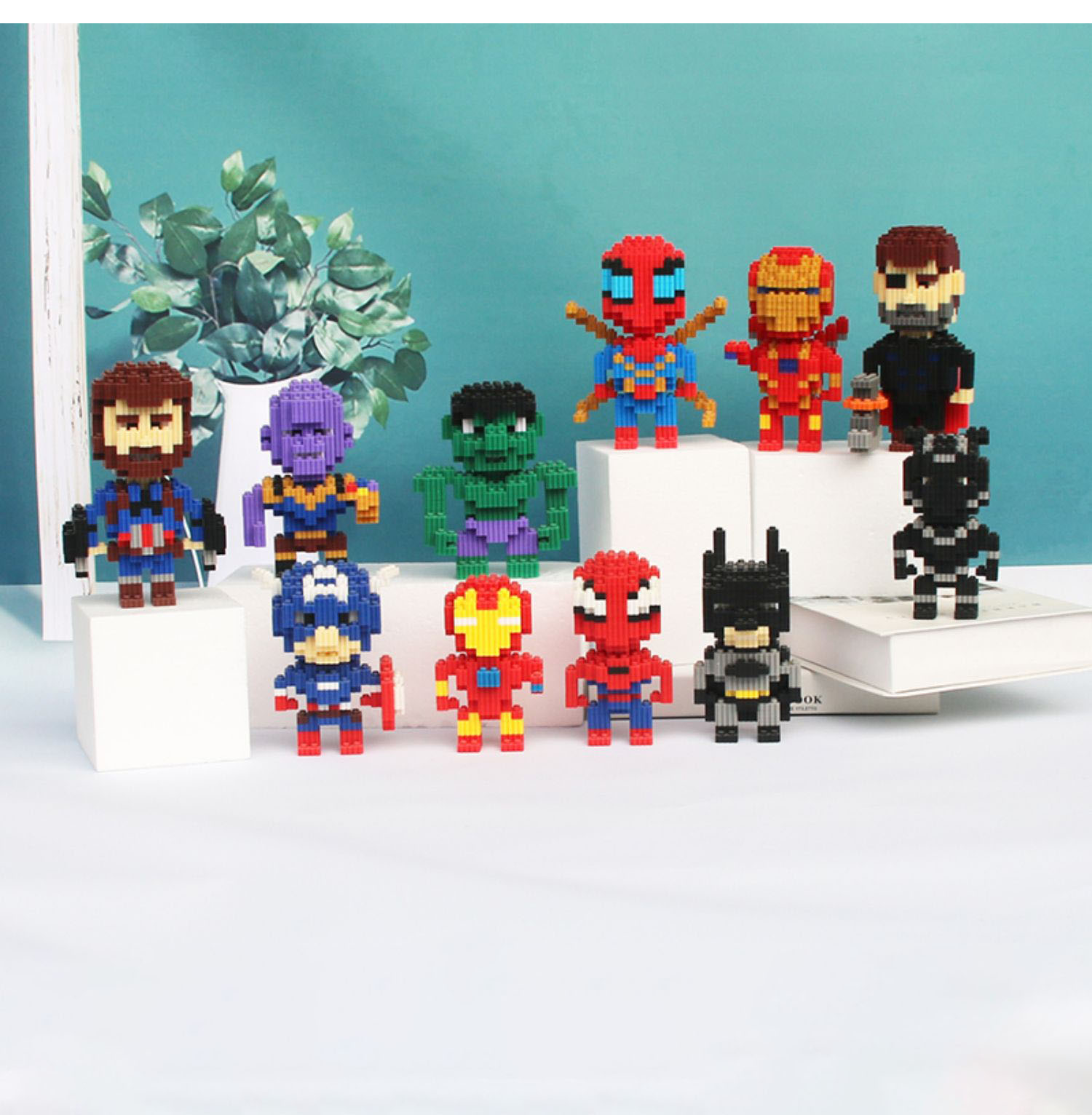 Đồ chơi thông minh xếp hình lego cho bé hình siêu nhân King Of Gifts