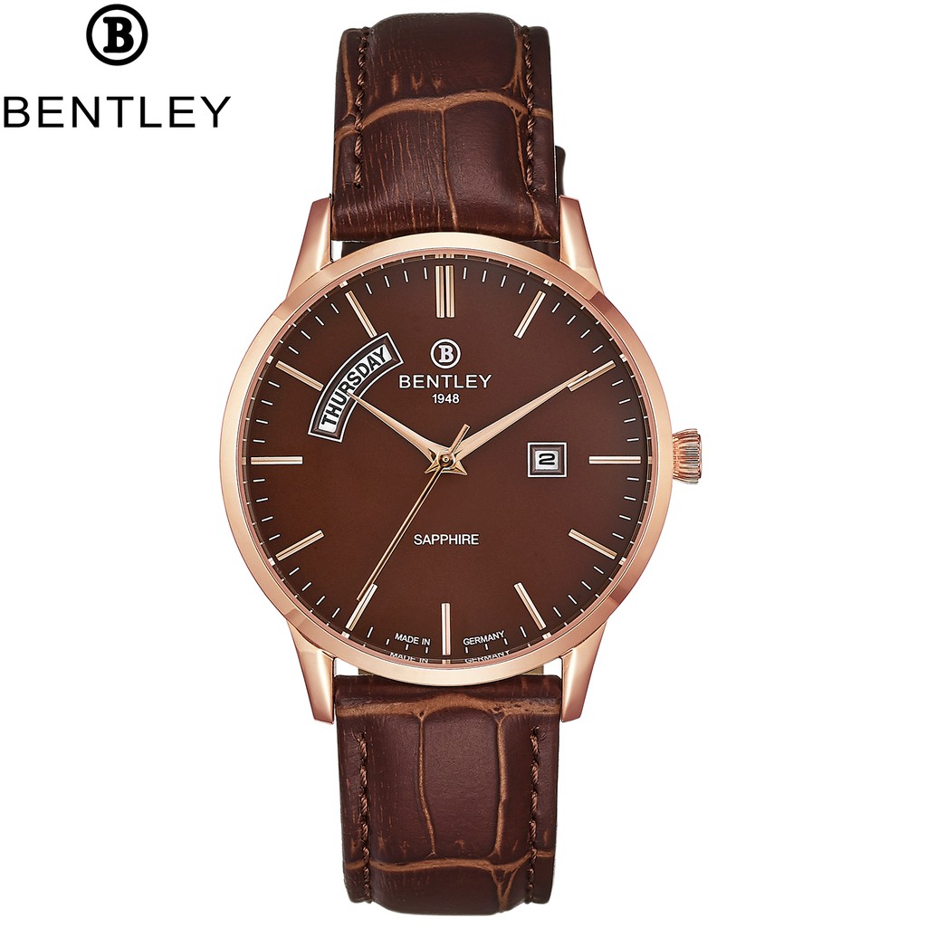 Đồng hồ nam dây da Bentley BL1864-10 BL1864-10MRDD