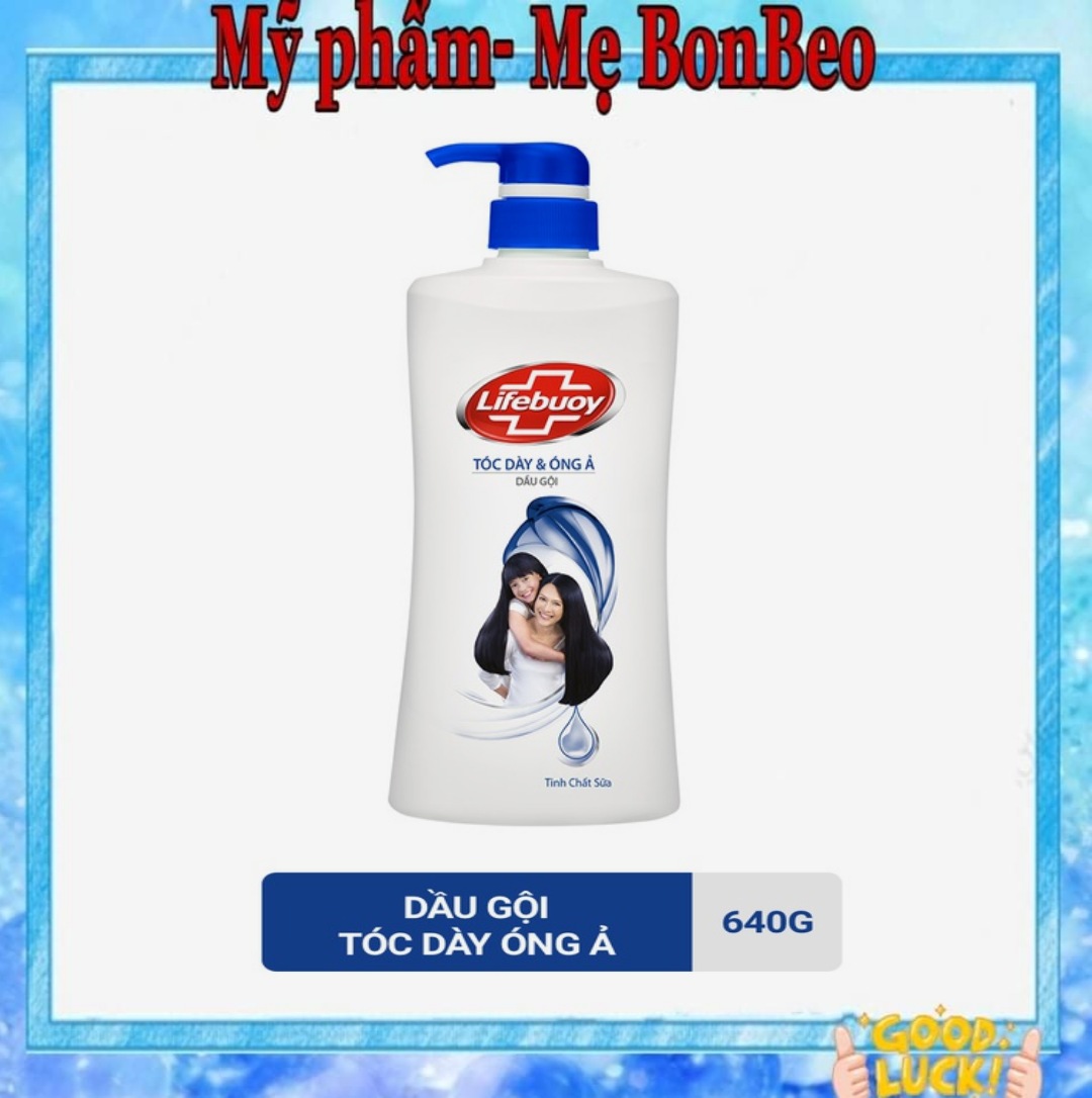 Dầu gội Lifebuoy tóc dày óng ả 640g