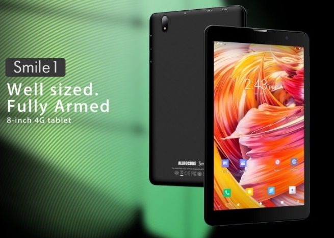 Tablet giá rẻ Alldocube Smile 1 Kèm bao da chip T310/3G/32G/8 inch HD học online cực chất