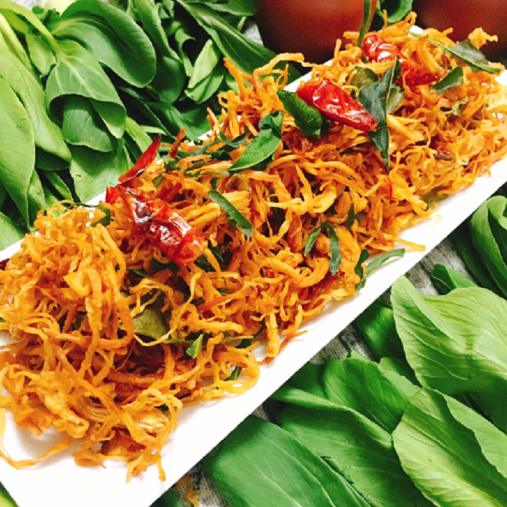 500g khô gà lá chanh loại ngon