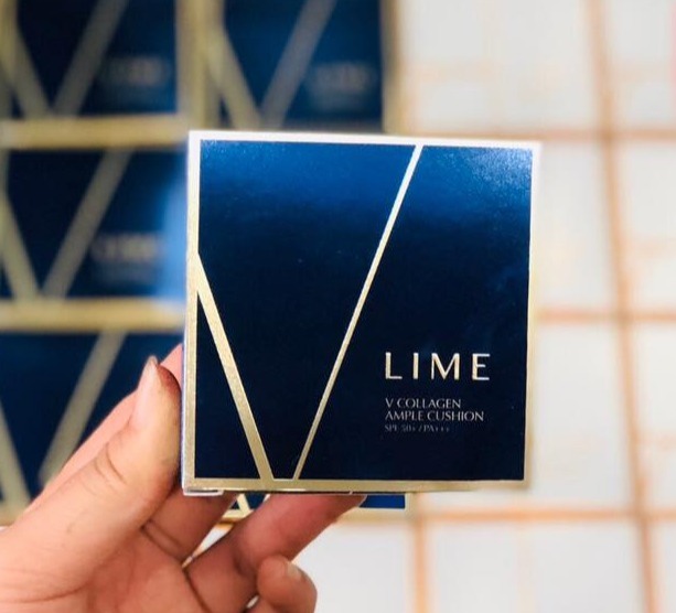 Phấn nước Lime V Collagen Ample Cushion SPF 50+ PA+++