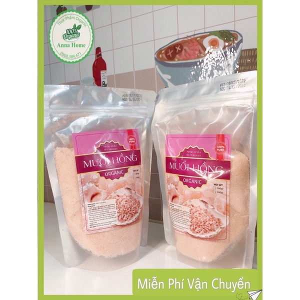 Muối Hồng Hymalaya Organic 500g