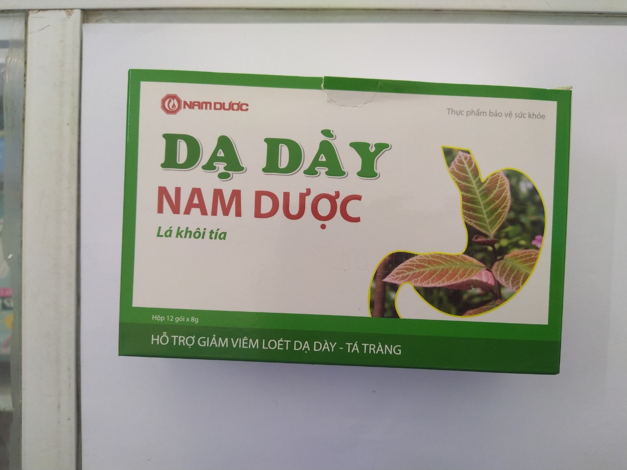 Hỗ trợ làm giảm viết loét dạ dày-tá tràng Dạ dày Nam Dược 12 gói