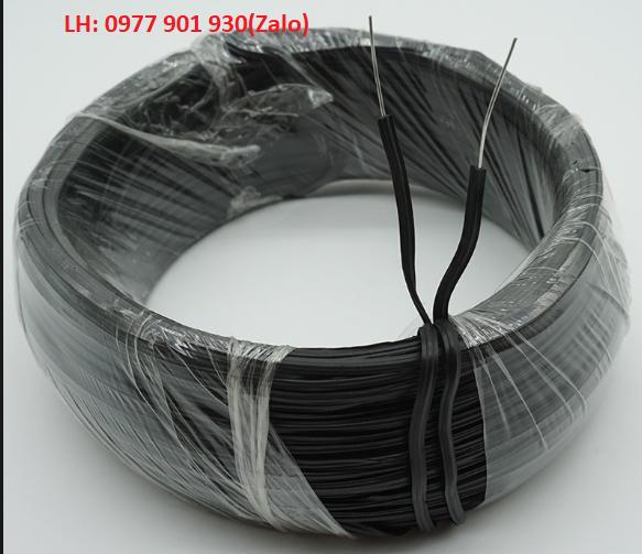 Dây kẽm bọc nhựa 100m buộc lan, cây cảnh - Màu đen