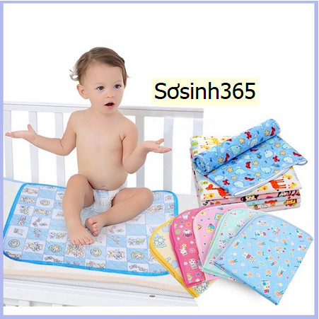 [Hoàn tiền 6%] Chiếu nhựa chống thấm thay bỉm cho bé Sơ Sinh