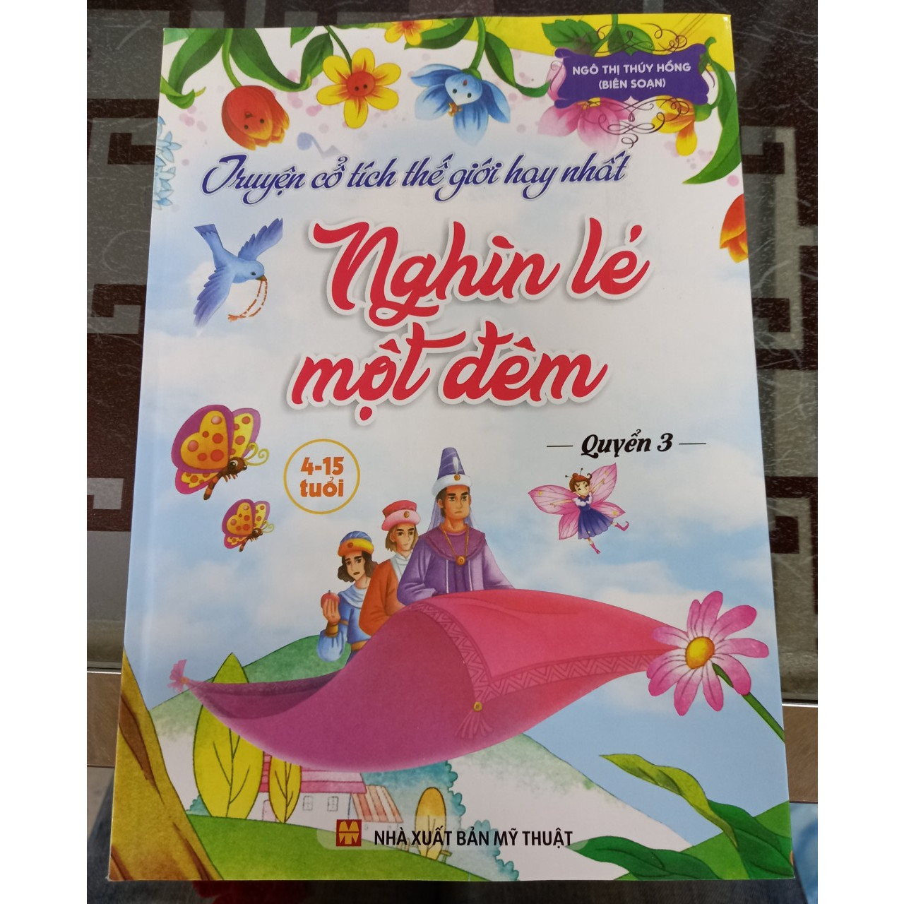 Sách Truyện cổ tích thế giới hay nhất - Nghìn lẻ một đêm (Quyển 3) cho 4-15 Tuổi