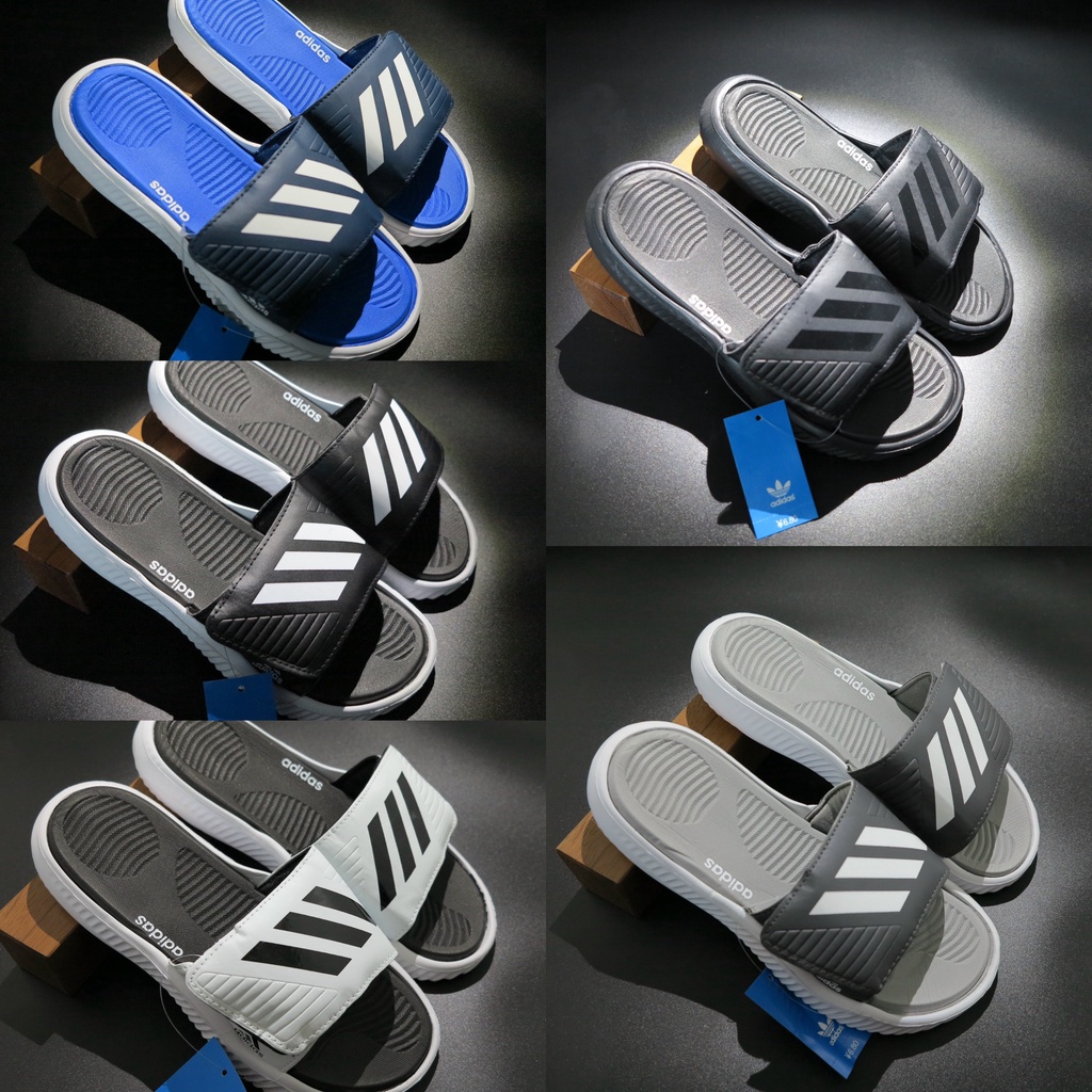 Dép nam quai ngang Das Alphabounce Slide hàng cao cấp Full Box D16