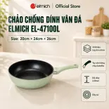 (SALE 8.8)Chảo nhôm chống dính vân đá Elmich EL-4710OL